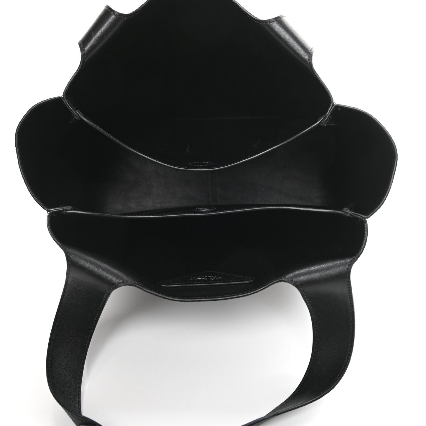 Vitello Daino Soft Large Dynamique Tote Black