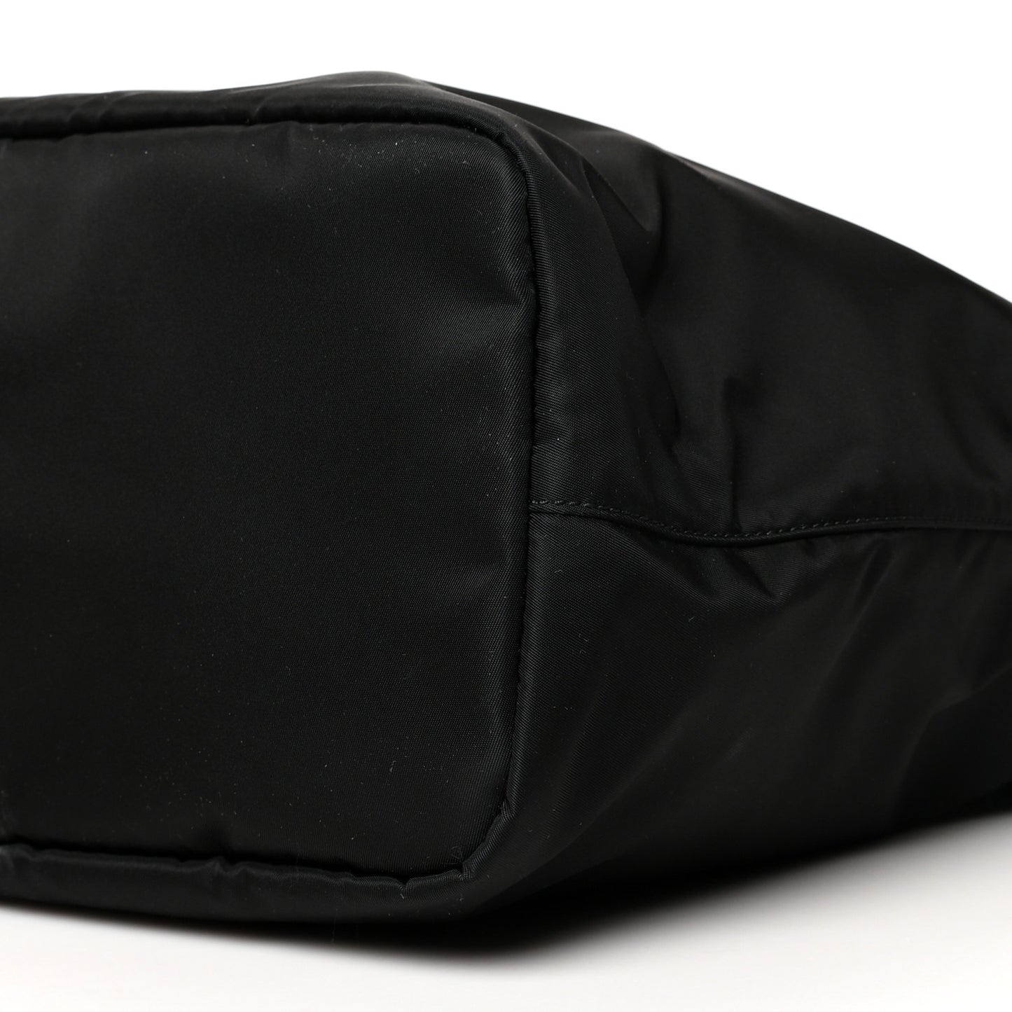 Tessuto Nylon Saffiano Tote Black