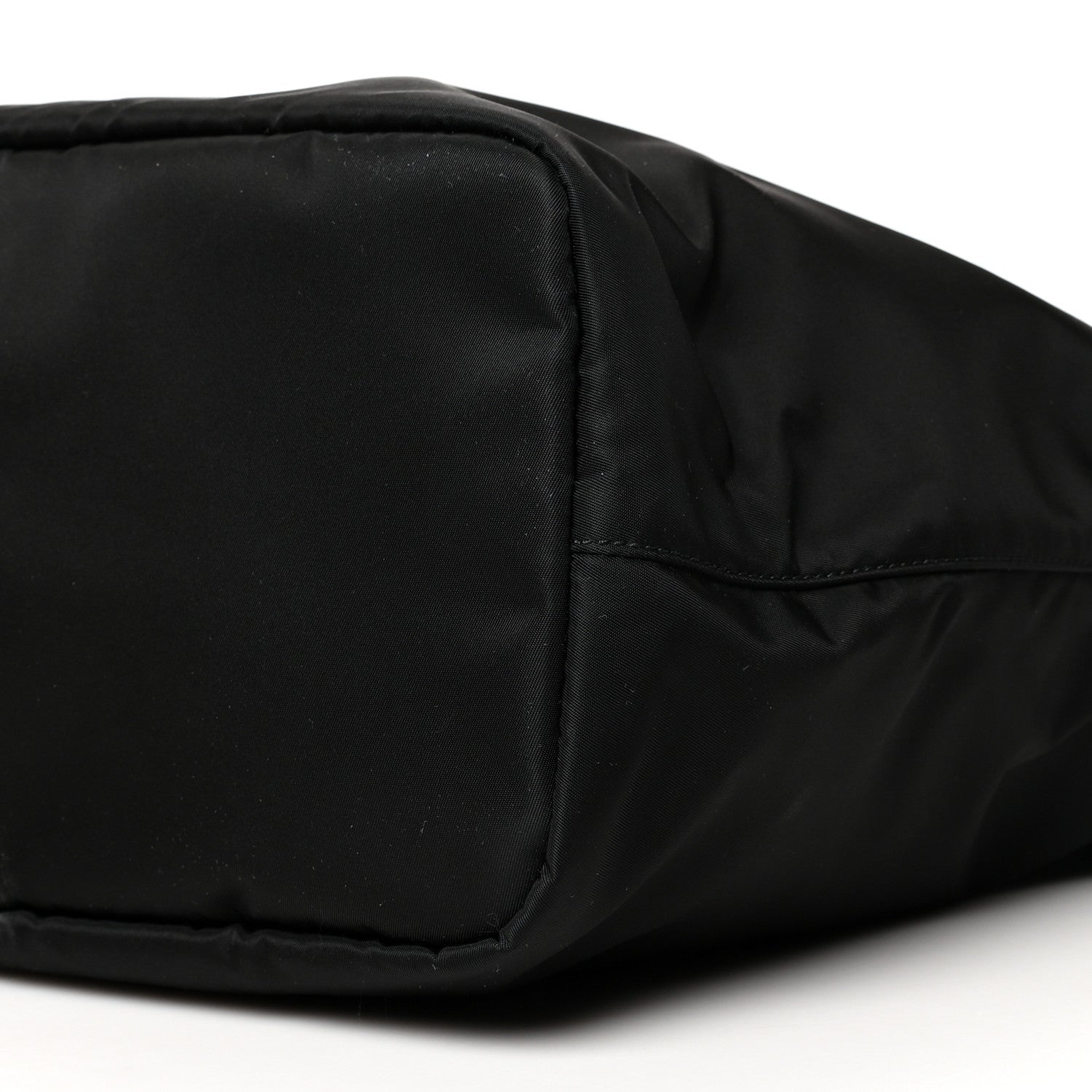 Prada Tessuto Nylon Saffiano Tote Black 9 of 9