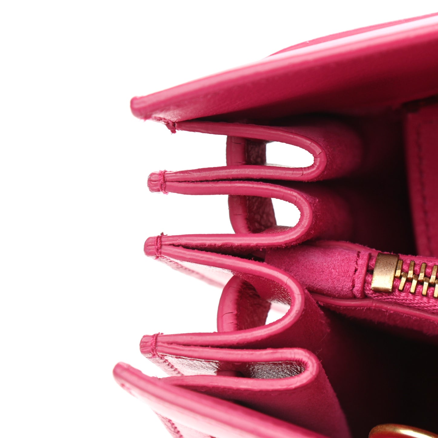 Calfskin Small Sac De Jour Lipstick Fuchsia