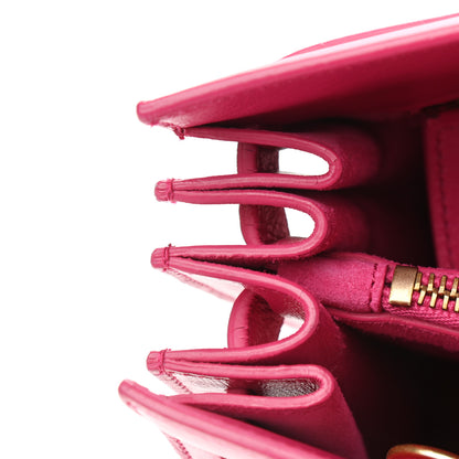Saint Laurent Calfskin Small Sac De Jour Lipstick Fuchsia 12 of 12