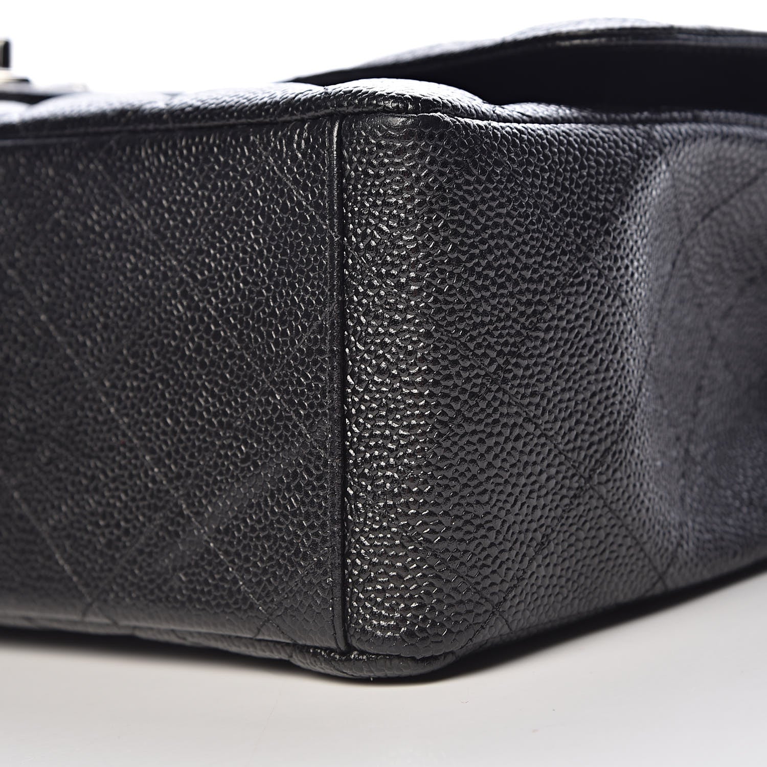 Chanel Caviar Quilted Maxi Double Flap Black 10 of 12