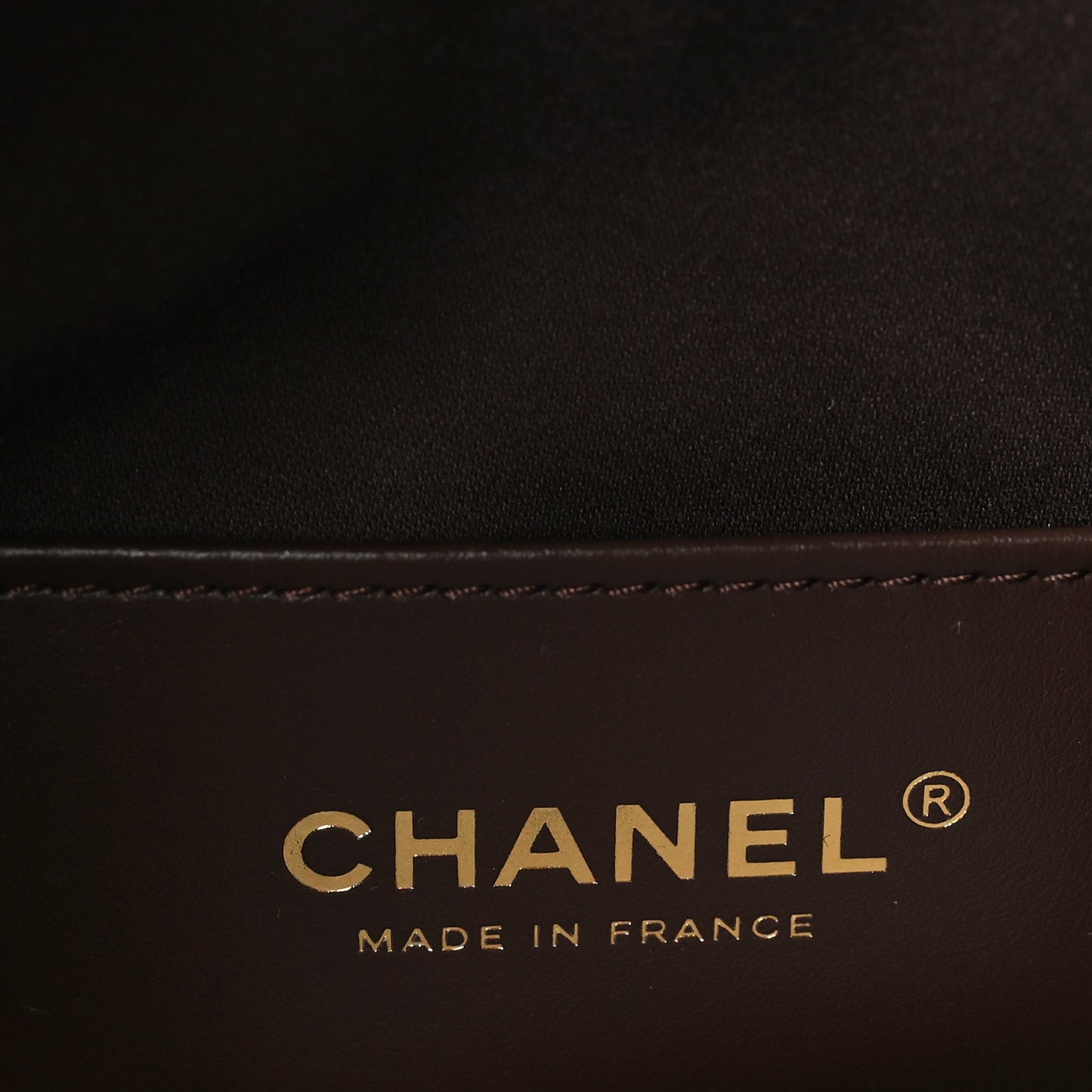 Caviar Quilted Small Chanel 25 Handbag Dark Brown