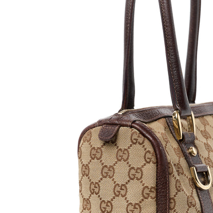 Gucci Monogram Small Abbey Boston Dark Brown 15 of 15