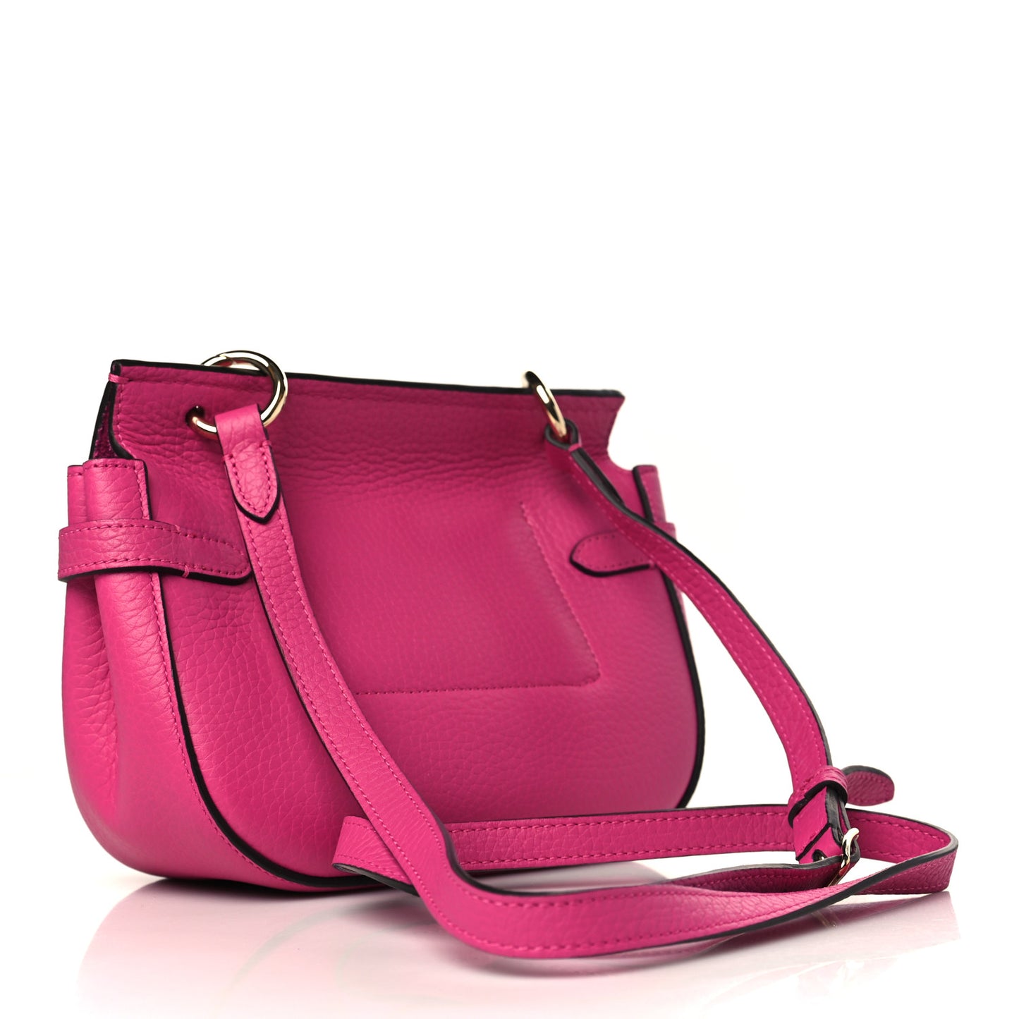 Small Classic Grain Small Amberley Satchel Mulberry Pink