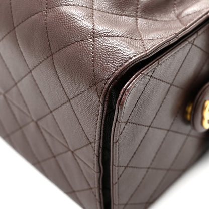 Chanel Caviar Quilted Medium Chanel 25 Handbag Dark Brown 13 of 13