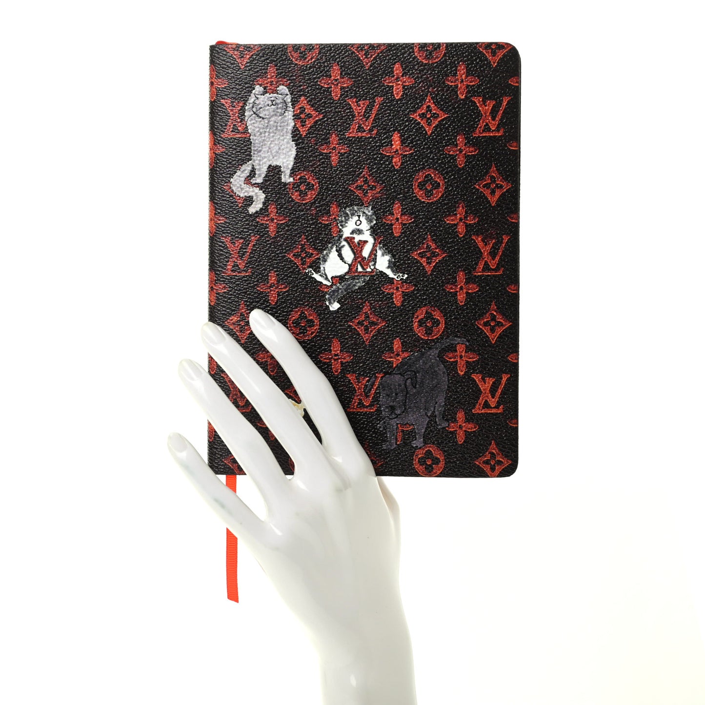 Catogram Clemence Notebook MM Marron