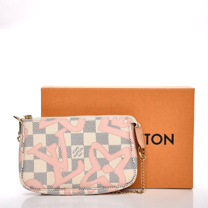 Louis Vuitton Damier Azur Tahitienne Mini Pochette Accessories 8 of 8