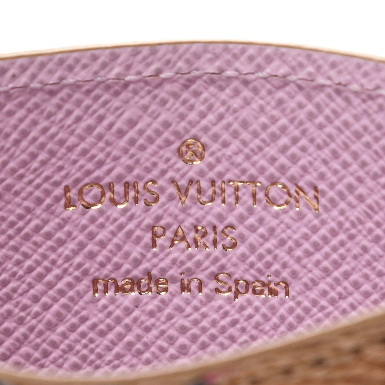 Louis Vuitton Metallic Monogram LV Garden Card Holder Gold 6 of 6