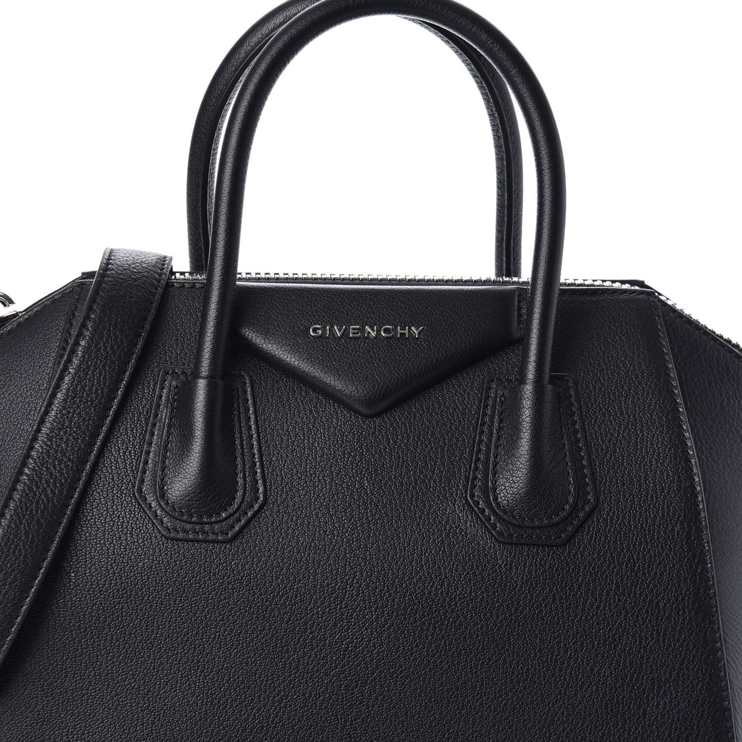 Sugar Goatskin Small Antigona Black