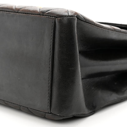 Chanel Lambskin Quilted CC Flap Shoulder Bag Black 10 of 13