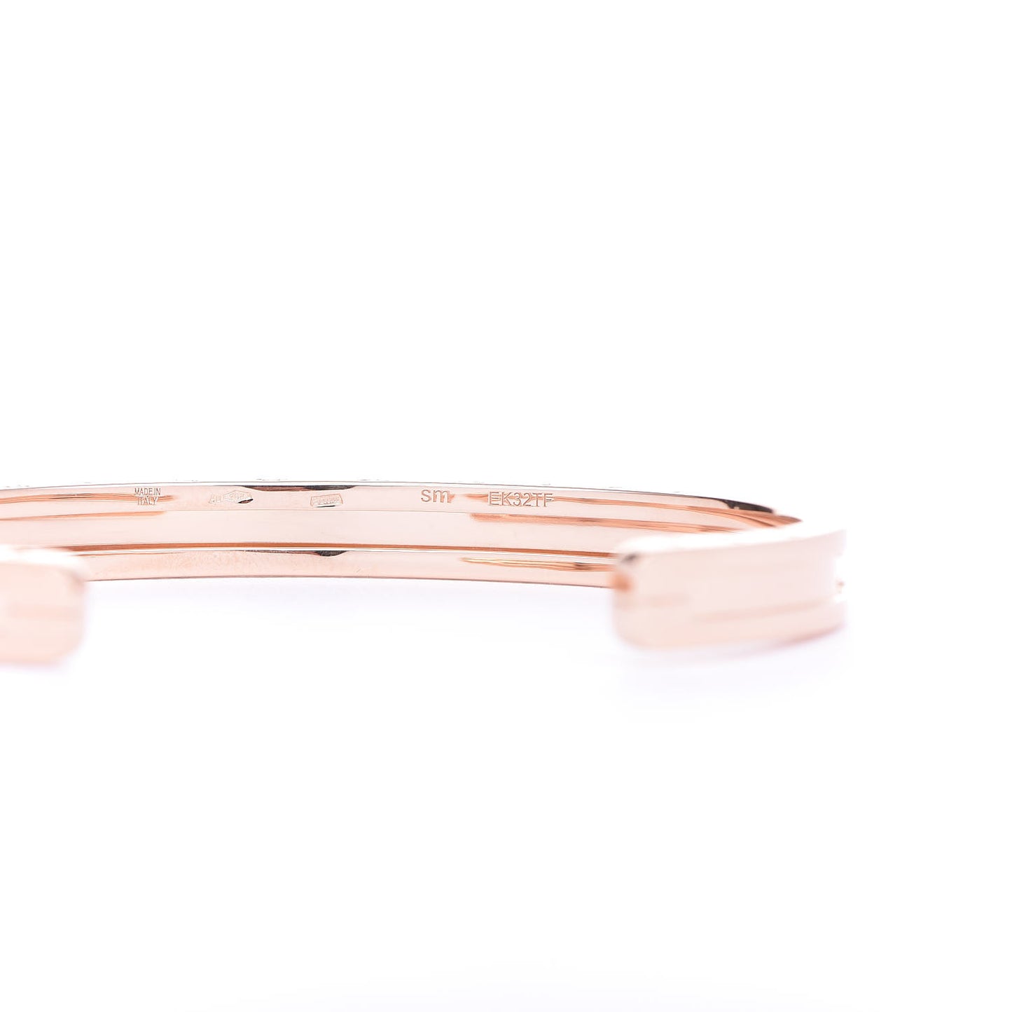 18K Rose Gold B.Zero1 Cuff Bracelet