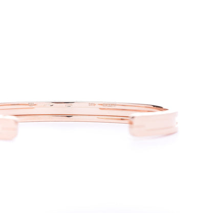 Bulgari 18K Rose Gold B.Zero1 Cuff Bracelet 4 of 6