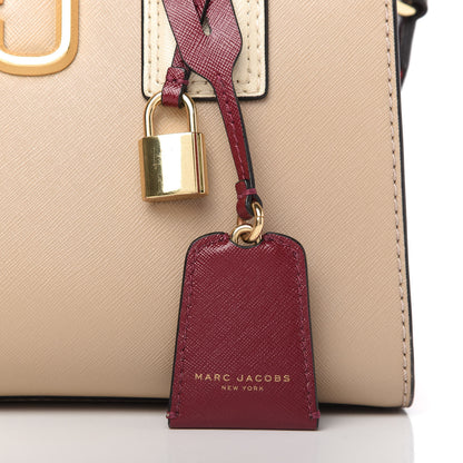 Marc Jacobs Saffiano Color Block Little Big Shot Tote Light Slate 10 of 10