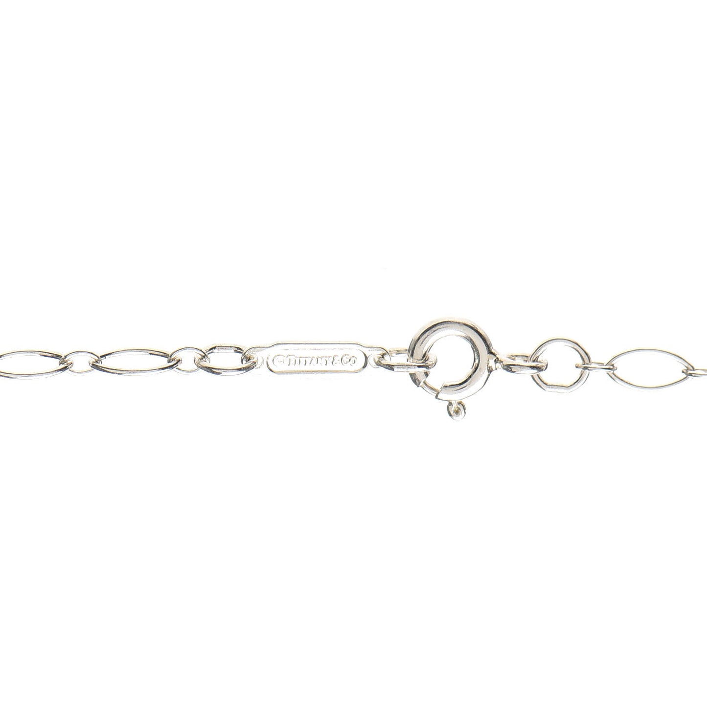 Sterling Silver Large Trefoil Key Pendant Necklace