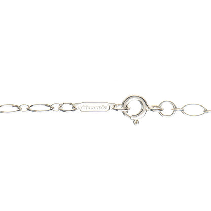Tiffany Sterling Silver Large Trefoil Key Pendant Necklace 5 of 5