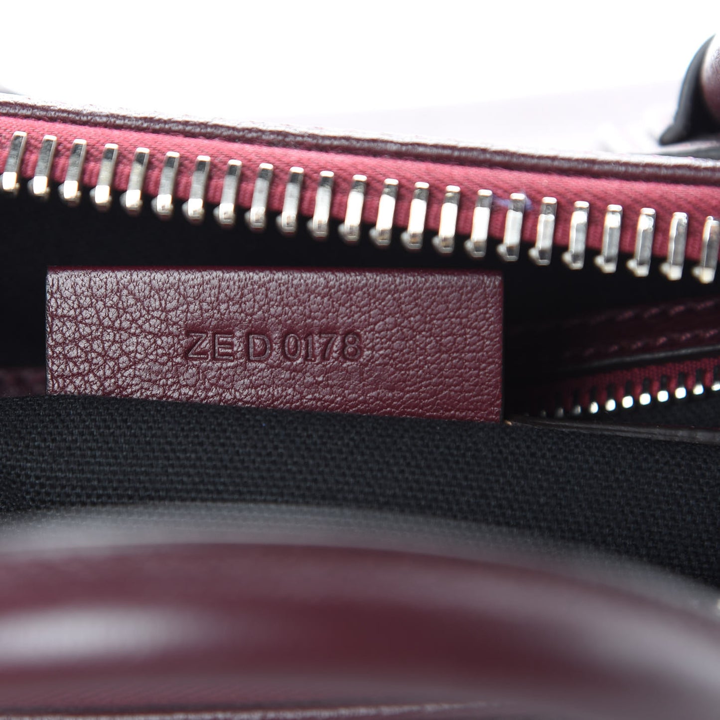 Sugar Goatskin Small Antigona Aubergine