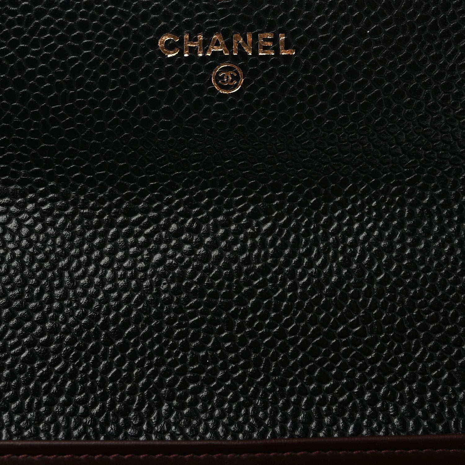 Chanel Caviar Quilted Large Gusset Flap Wallet Black 6 of 8