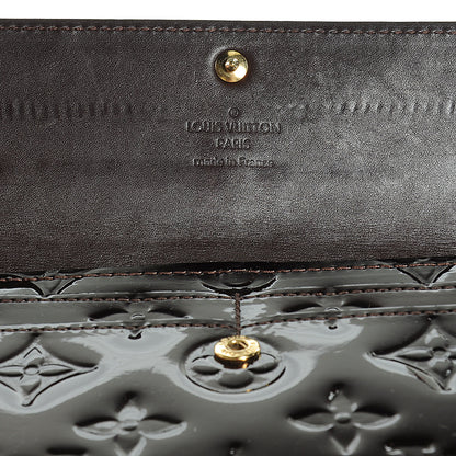 Louis Vuitton Vernis Sarah Wallet Amarante 6 of 8
