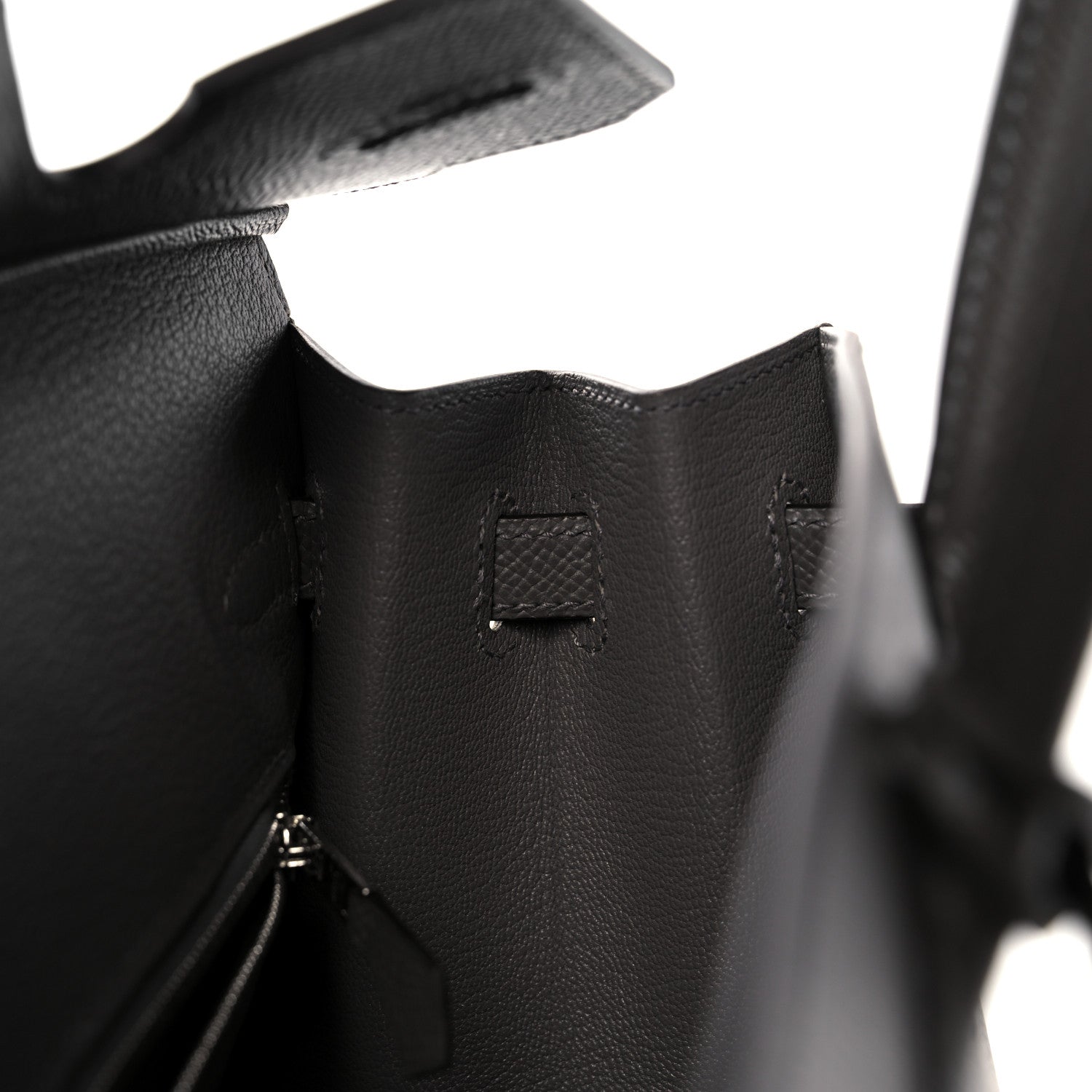 Hermes Epsom Birkin Sellier 25 Etain 17 of 35