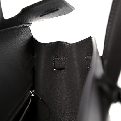 Hermes Epsom Birkin Sellier 25 Etain 17 of 35