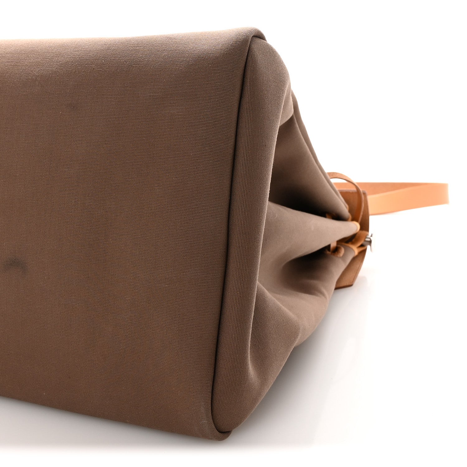 Hermes Military Toile Vache Hunter Herbag Cabine Zip 50 Etoupe Dune 11 of 11