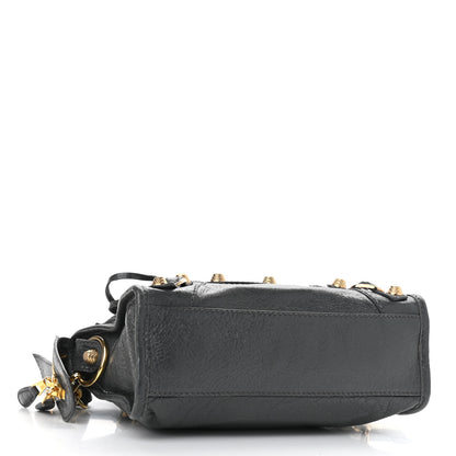 Balenciaga Agneau Giant 12 Gold Hardware Mini City Gris Fossile 4 of 9