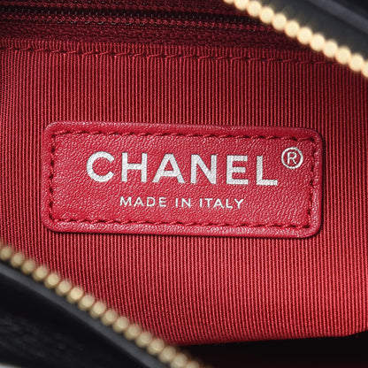 Chanel Aged Calfskin Quilted Small Gabrielle Hobo Black 6 of 10