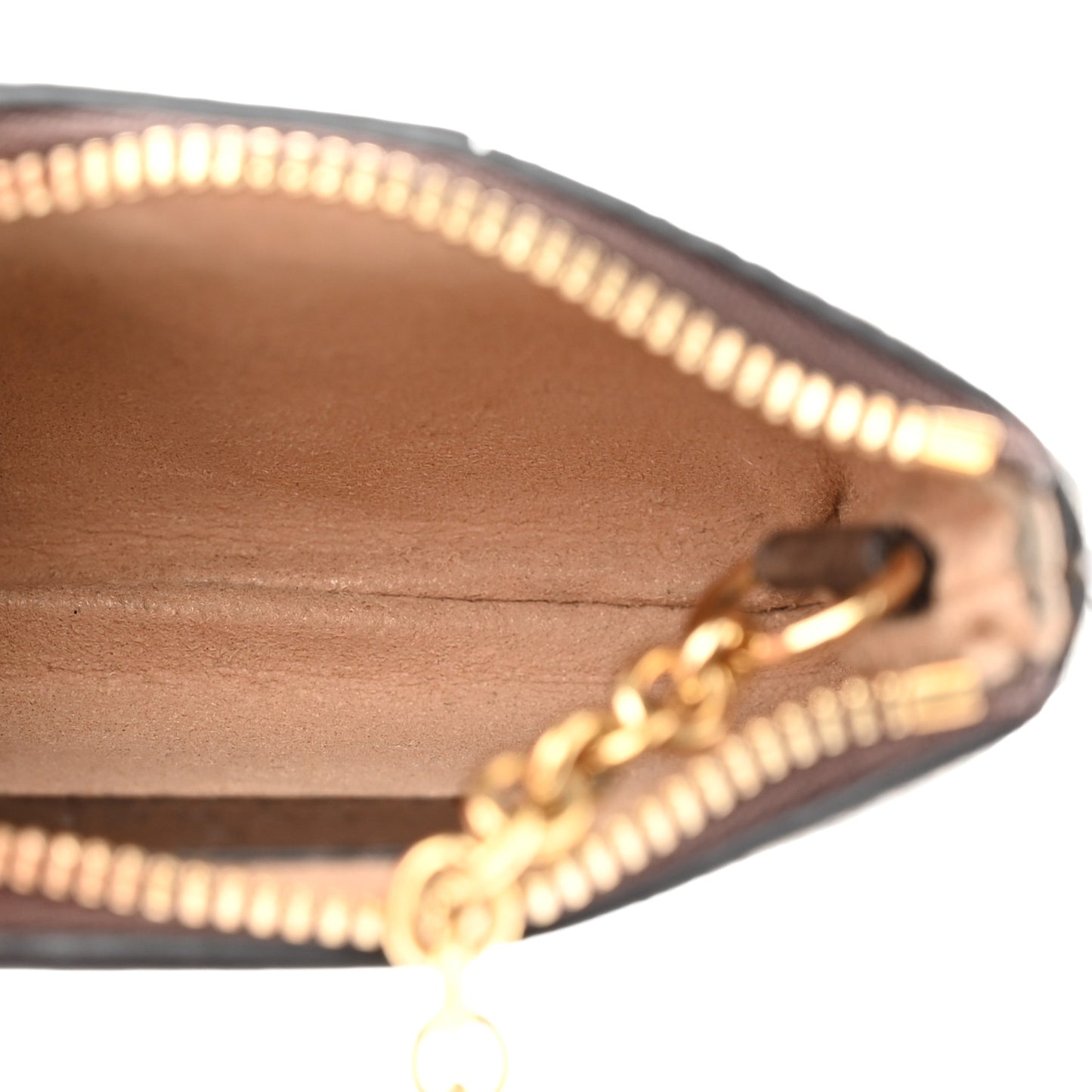 GG Supreme Monogram Web Ophidia Key Case Beige New Acero