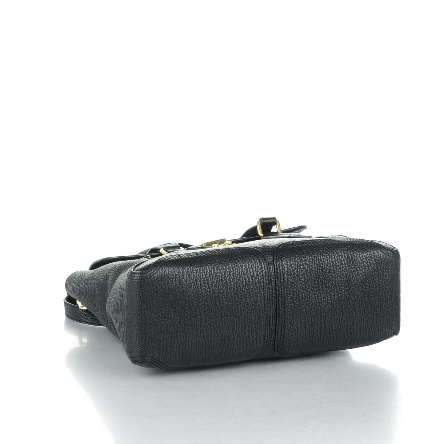 3.1 Textured Calfskin Medium Pashli Satchel Black