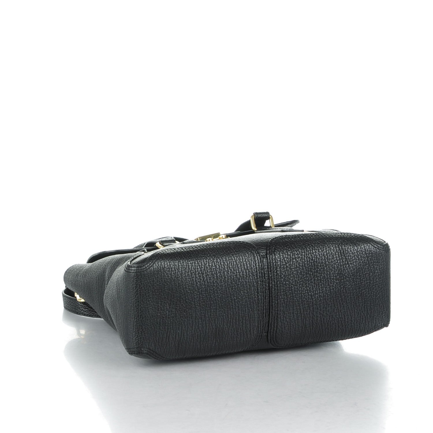 3.1 Phillip Lim 3.1 Textured Calfskin Medium Pashli Satchel Black 4 of 8