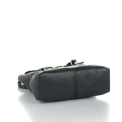 3.1 Phillip Lim 3.1 Textured Calfskin Medium Pashli Satchel Black 4 of 8