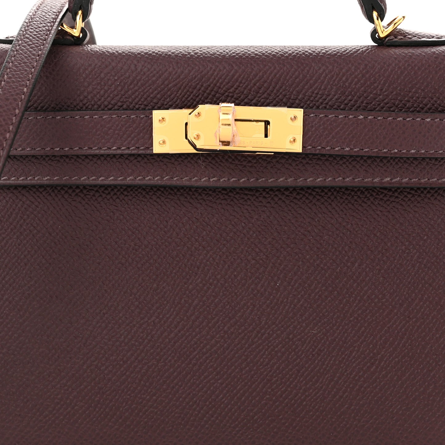 Epsom Mini Kelly Sellier 20 Rouge Sellier