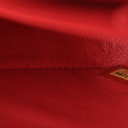 Chanel Lambskin Quilted Medium Double Flap Red 7 of 11