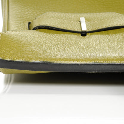 Hermes Taurillon Clemence BIRKIN 35 Vert Chartreuse 27 of 29