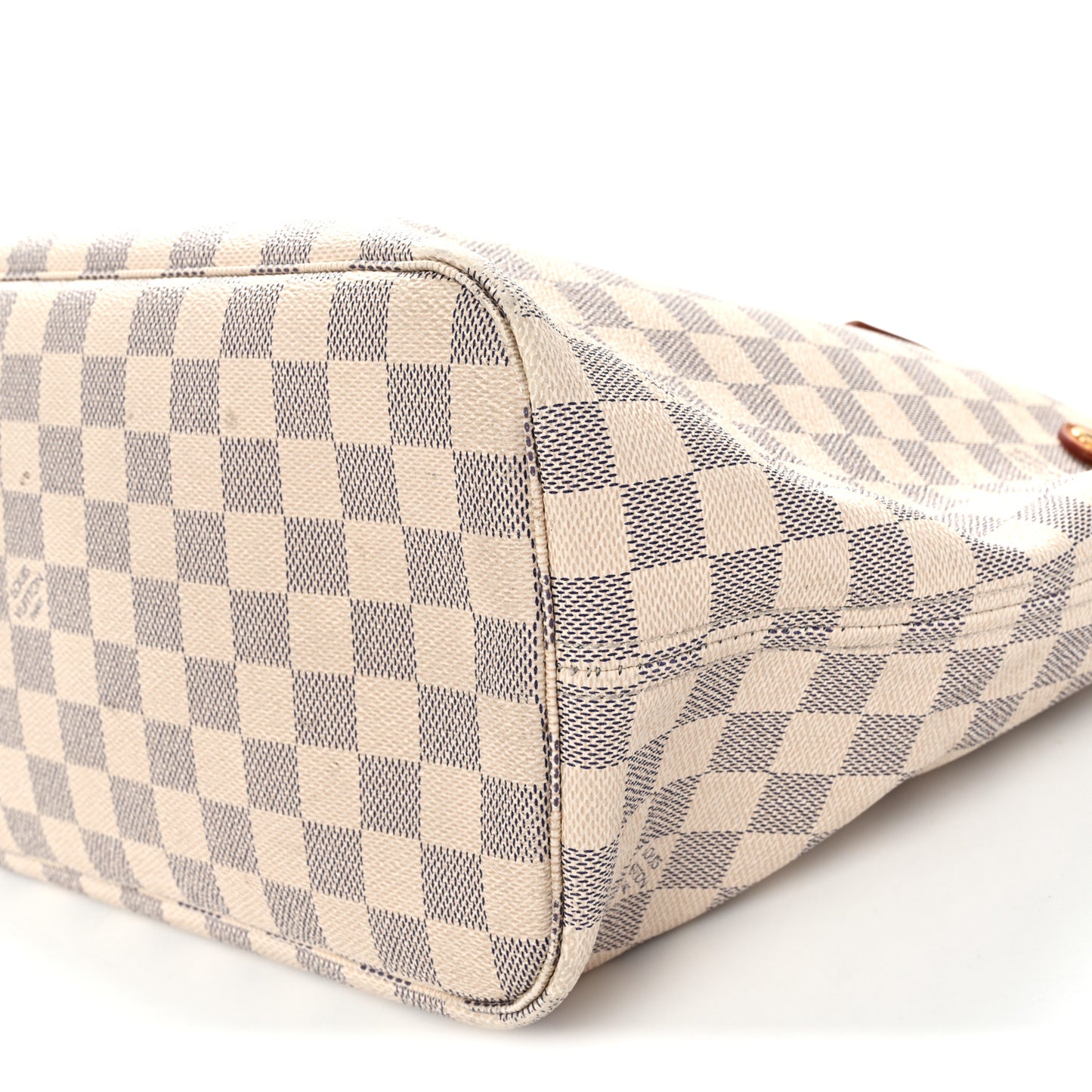 Damier Azur Neo Neverfull MM Rose Ballerine