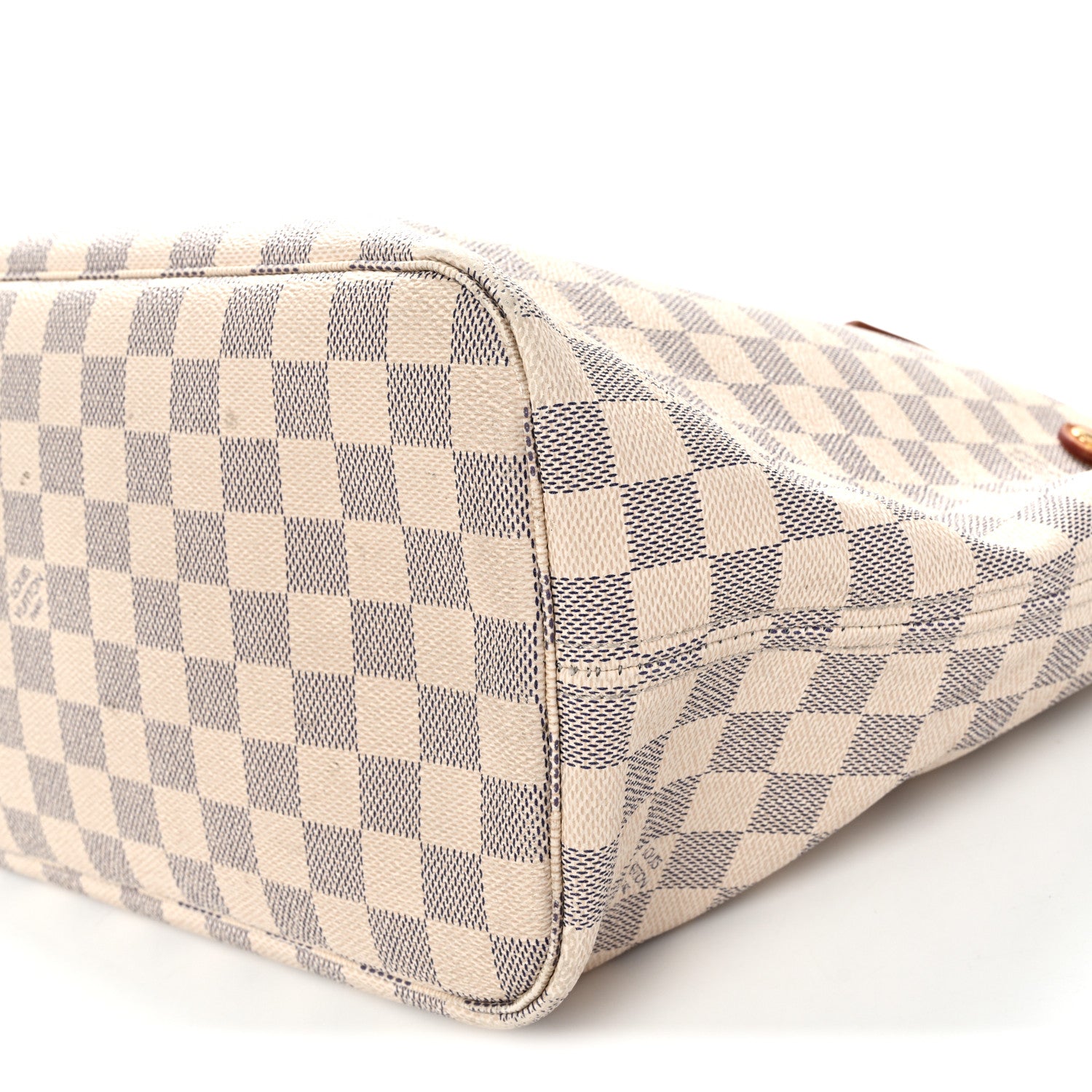 Louis Vuitton Damier Azur Neo Neverfull MM Rose Ballerine 11 of 14