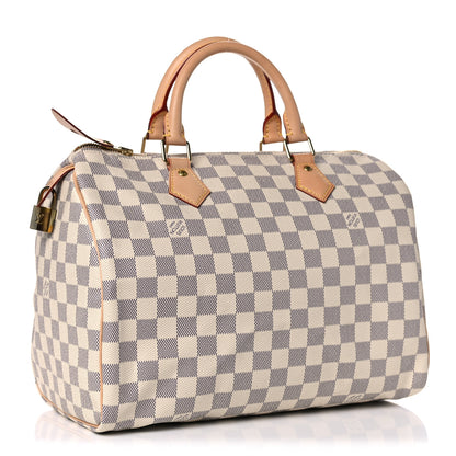 Louis Vuitton Damier Azur Speedy 30 3 of 13