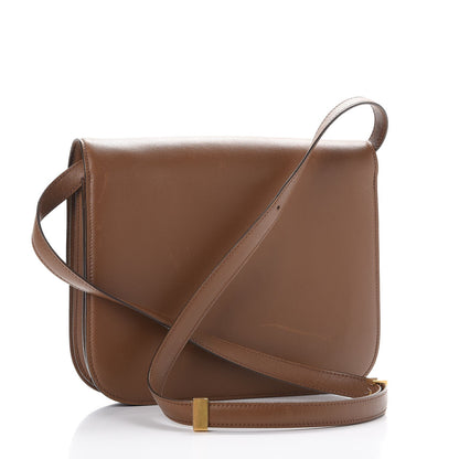 Celine Box Calfskin Medium Classic Box Flap Bag Camel 3 of 17