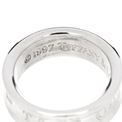 Tiffany Sterling Silver 1837 Band Ring 51 5.75 4 of 5
