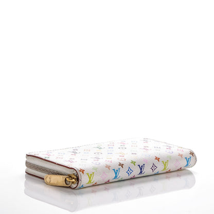 Louis Vuitton Monogram Multicolor Zippy Wallet White 4 of 8