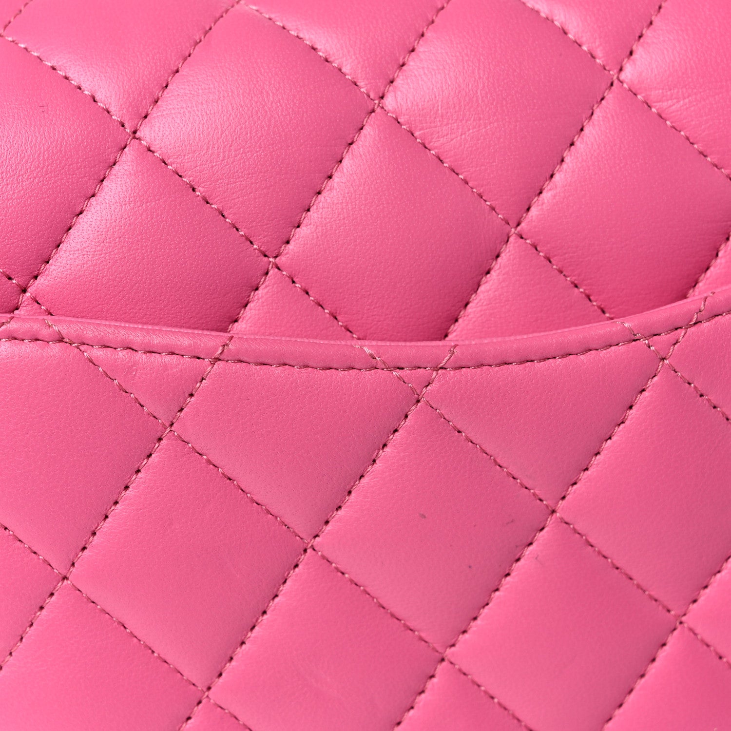 Chanel Lambskin Quilted Small Double Flap Pink 13 of 15