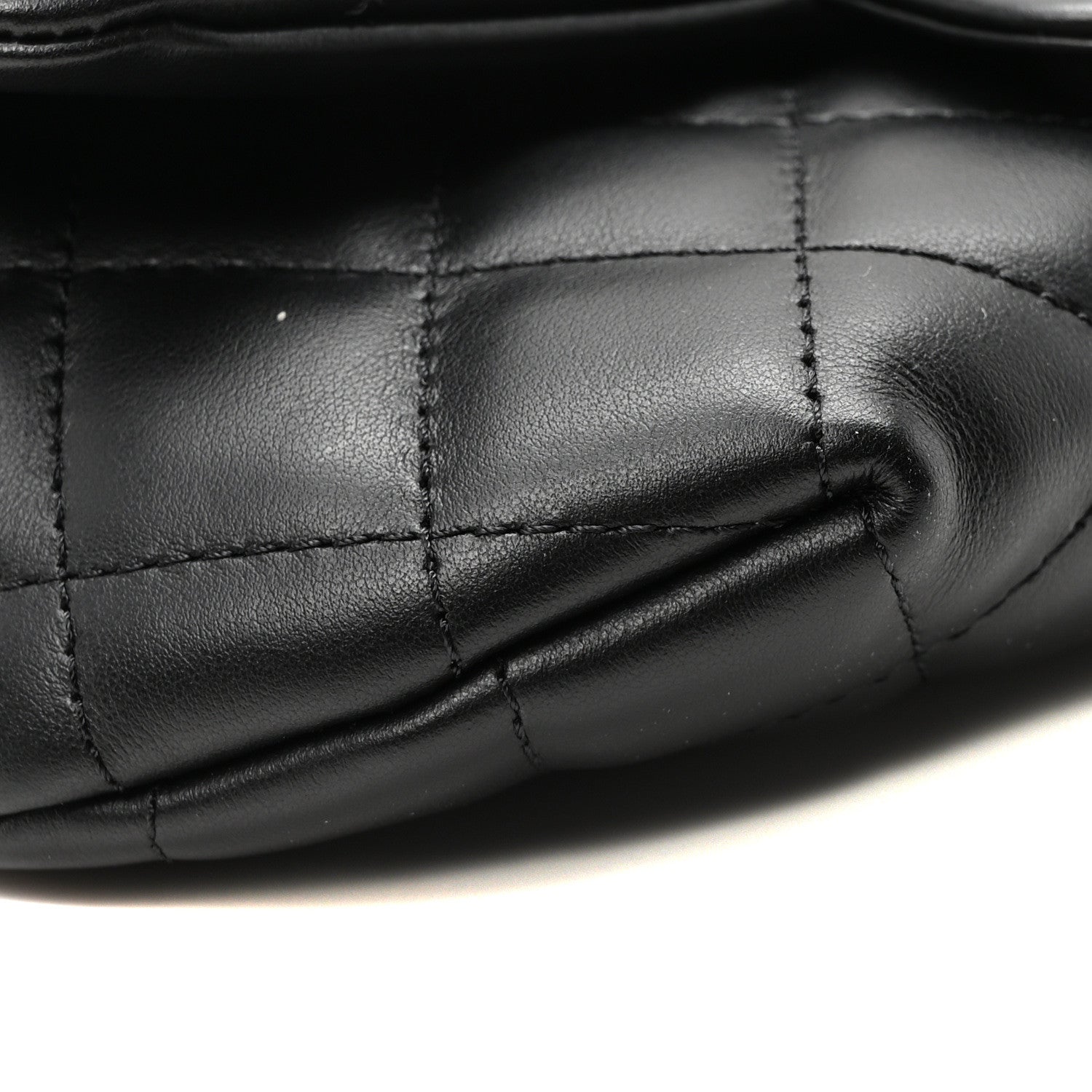 Chanel Calfskin Quilted CC Uniform Flap Belt Bag Black 9 of 10