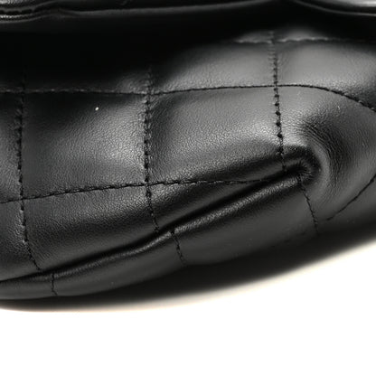 Chanel Calfskin Quilted CC Uniform Flap Belt Bag Black 9 of 10