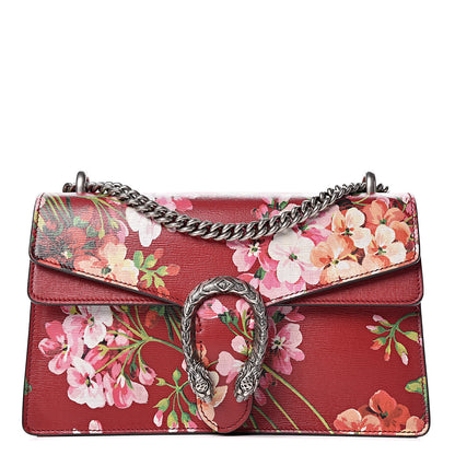 Gucci Calfskin Blooms Print Small Dionysus Shoulder Bag Romantic Cherry Multicolor 1 of 11