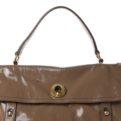 Saint Laurent Patent Large Muse Two Beige 12 of 12