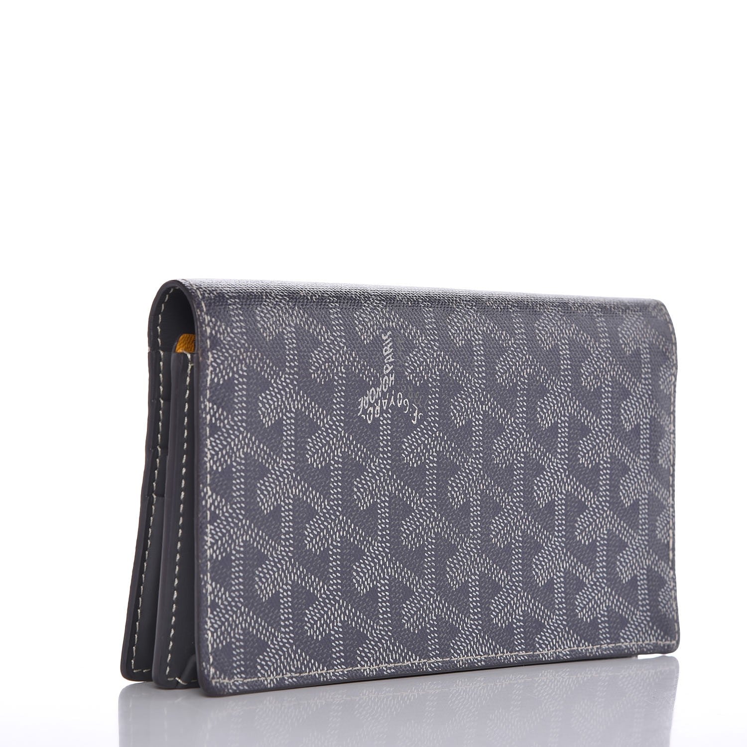 Goyard Goyardine Richelieu Wallet Grey 3 of 7