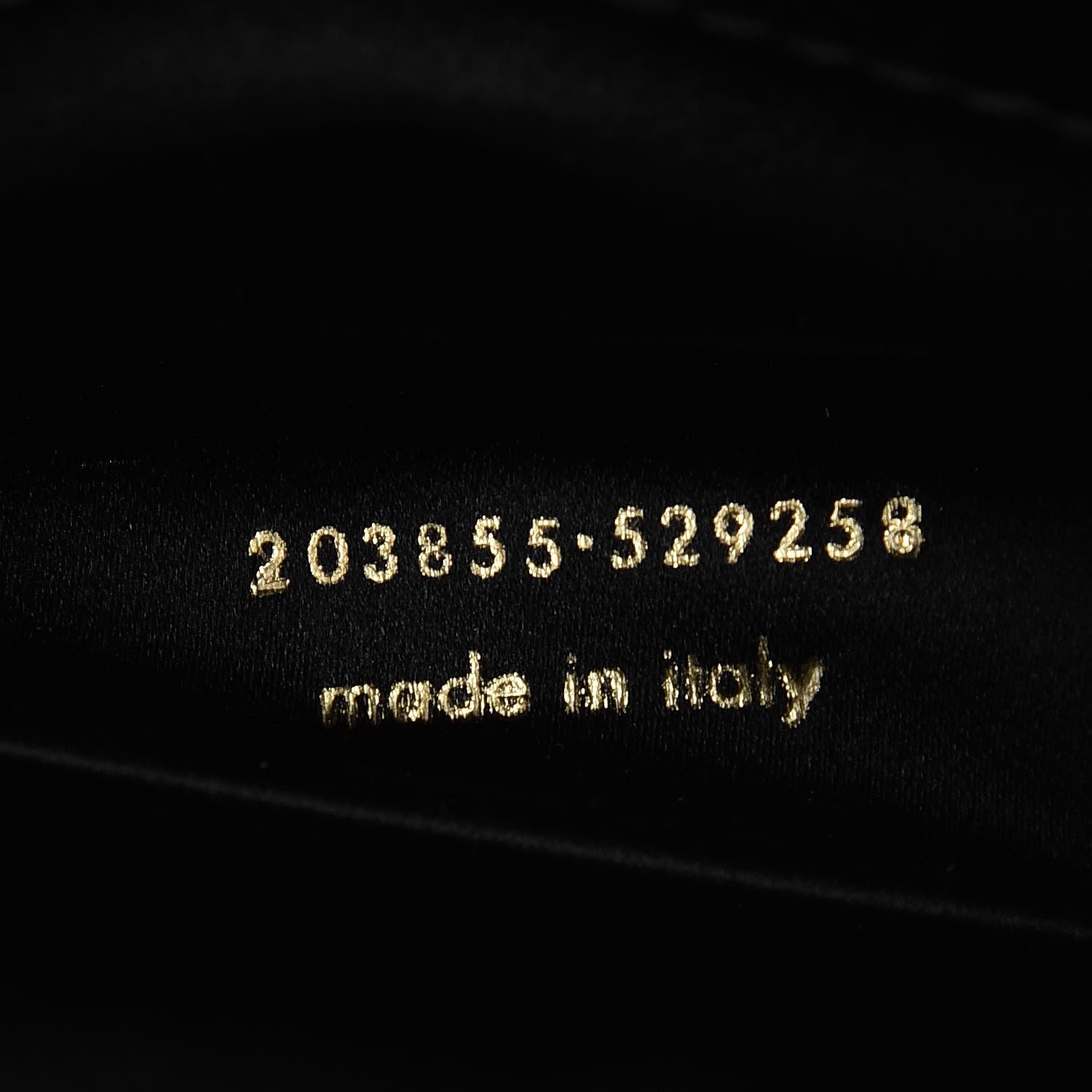 Saint Laurent Textured Patent Monogram Large Belle De Jour Clutch Black 7 of 7