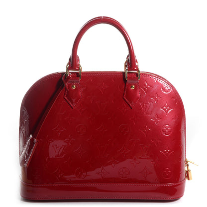 Louis Vuitton Vernis Alma PM Pomme D'Amour 1 of 8