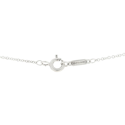 Tiffany Sterling Silver Twist Knot Pendant Necklace 3 of 4